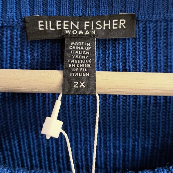 Eileen Fisher Crew Neck Merino Wool Sweater Size 2X - Picture 10 of 11